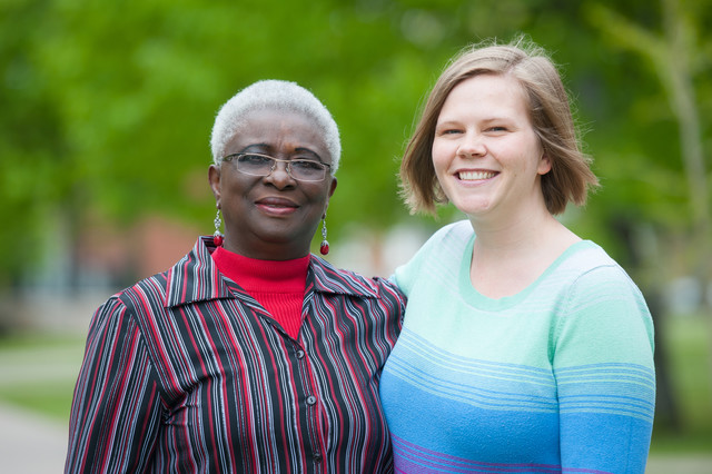 Joy Ikede and Adrienne Montgomery Murchison